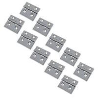 Polished Door Hinge Stainless Steel 61mm x 51mm 316 Marine Cabin Hatch
