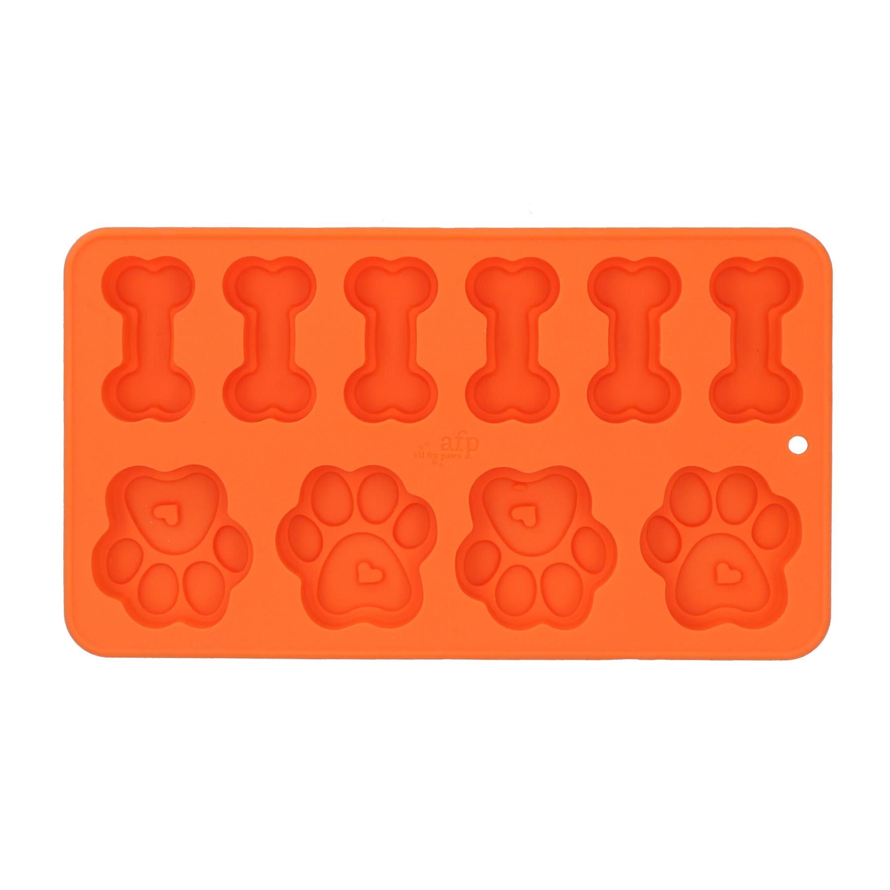 Silicone Dog Bone Paw Print Treat Mould Baking Cooking Dog Treat Home