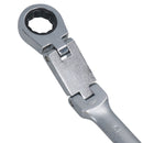 Metric Double Jointed Flexi Ratchet Combination Spanner Wrench 72 Teeth