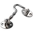3" Door Hook & Eye Window Stay Rod Marine Grade Stainless Steel