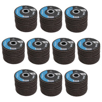 60 Grit Flap Discs Medium Grade Aluminium Oxide Sanding Removal Type 29