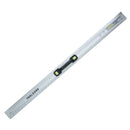40" (1m) Aluminium Ruler With Handles + Spirit Level Metric Imperial Egde Scale