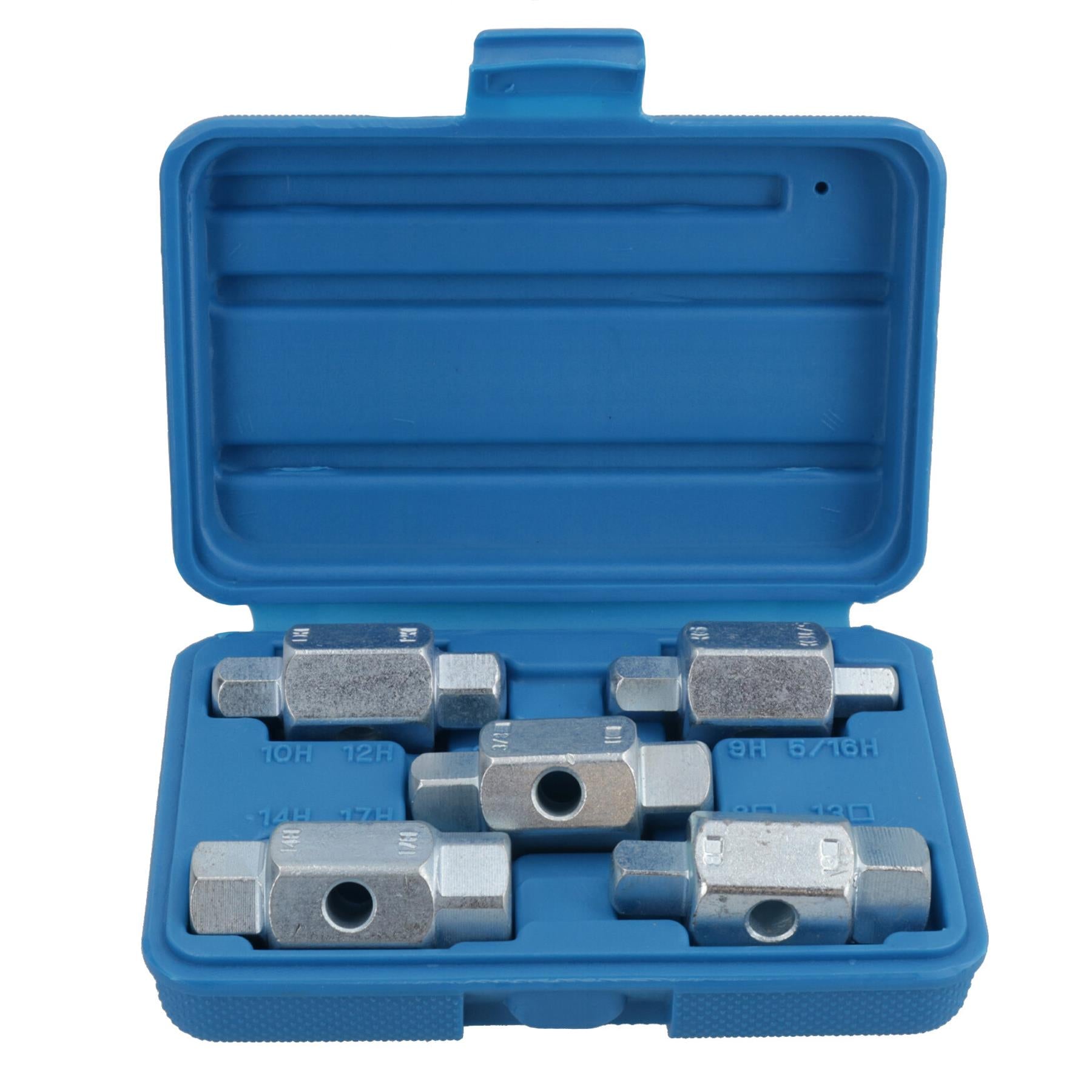 Drain Sump Plug Key Tool Set Axles Gear Box Car Repair Oil Change TE168