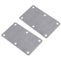 350KG & 500KG Mounting Plate (Pair) Suspension Welding On Plate 6 Hole