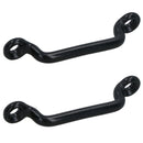50mm Webbing Strap Bridge Securing Steel Staple Bracket Buckle