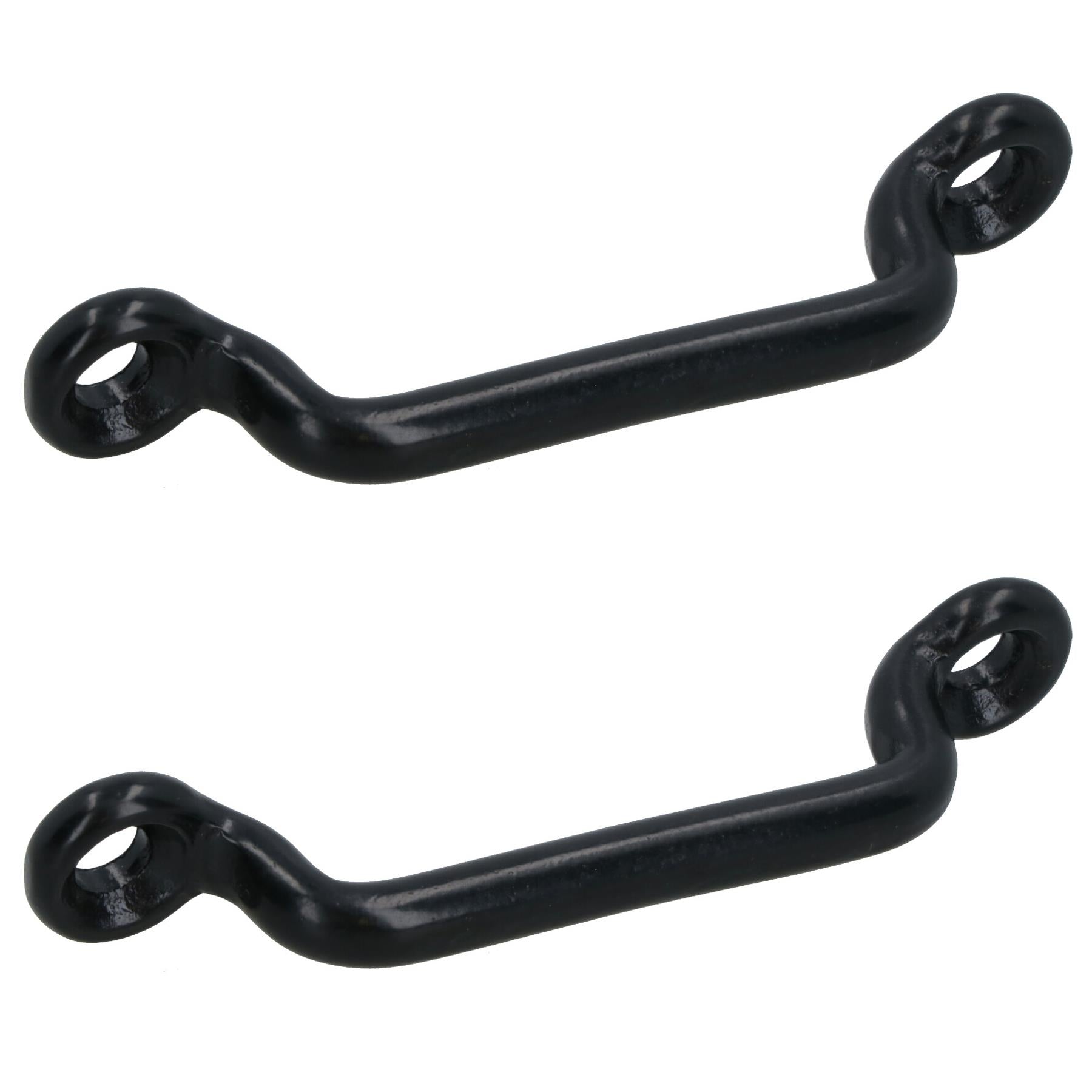 50mm Webbing Strap Bridge Securing Steel Staple Bracket Buckle