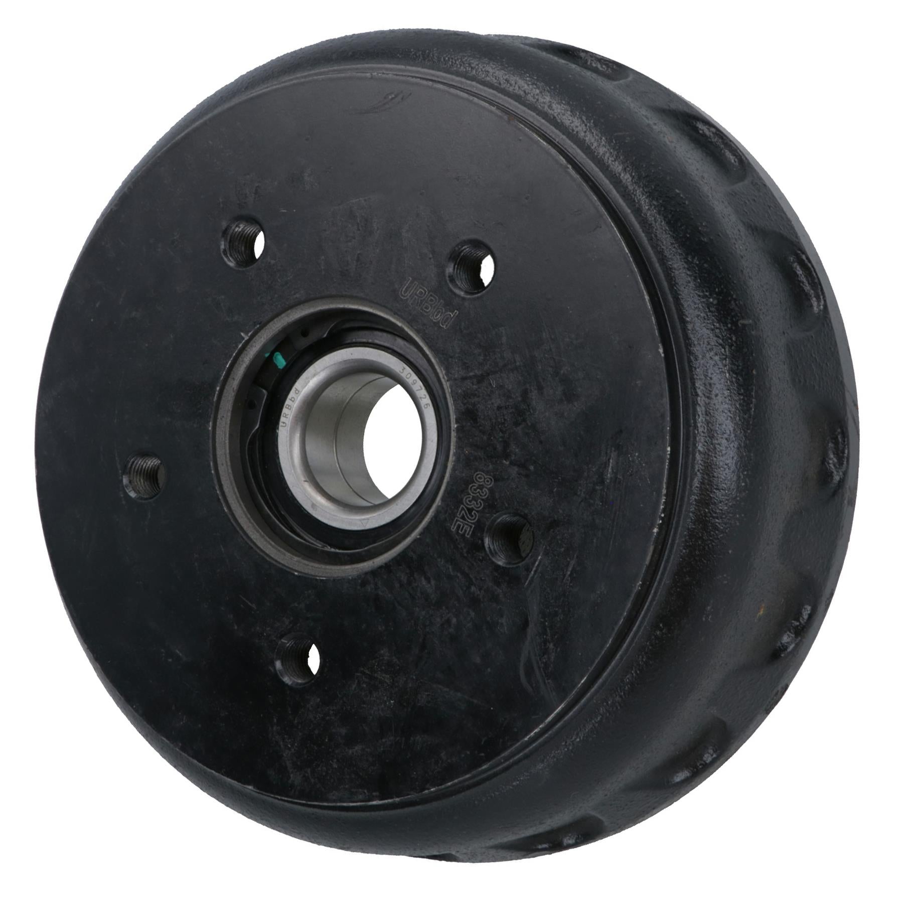 4 Pack 200 x 50mm BPW Brake Drum & Bearing for Trailer Caravan 5 Stud 112mm PCD