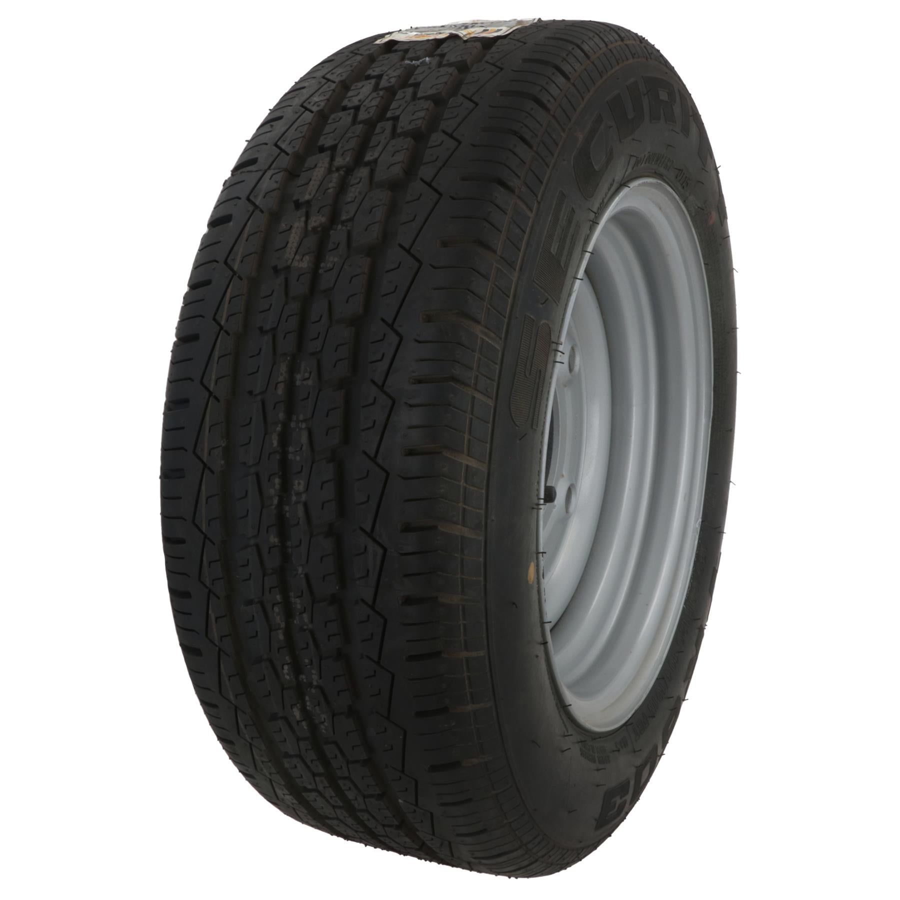 Trailer Wheel & Tyre 185/60R12 5 Stud 6.5in PCD 115mm Centre Hole