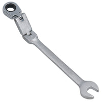 Metric Double Jointed Flexi Ratchet Combination Spanner Wrench 72 Teeth