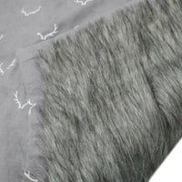 Luxury High Quality Antler Hygge Super Soft Blanket Dog Christmas 75z95cm