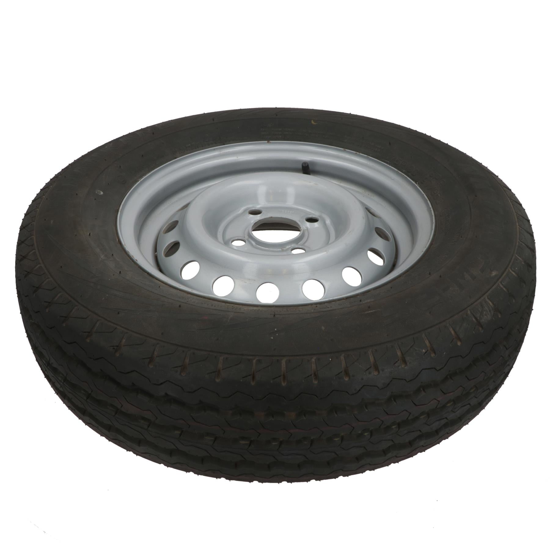 Trailer Wheel & Tyre 175R13 4 Stud 100mm PCD 57mm Centre Hole