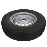 Trailer Wheel & Tyre 175R13 4 Stud 100mm PCD 57mm Centre Hole