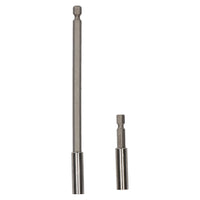 2pc magnetic bit screwdriver hex adaptor power bit extension 60mm - 150mm TE627