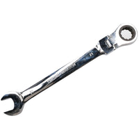 Metric MM Flexible Headed Combination Ratchet Spanner Wrench 8mm – 21mm