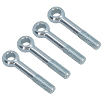 M16 100mm Eye Bolt Single Bolt Zinc Plated Threaded Rings DIN444 Catenary Wire
