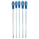 570mm Extra Long Screwdriver Set Magnetic Tips PZ2 PZ3 PH2 PH3 SL8 5pc