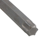 T55 x 140mm Male Extra Long Torx Bit Socket 1/2in Drive CRV S2 Steel