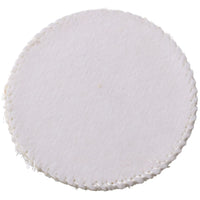 75mm Microfibre Cloth Polishing Buffing Cleaning Mop Hook and Loop Backing 1pc