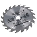 Circular Saw Blade 165mm x 16 / 20mm Mixed Teeth TCT Cutting Disc Wood