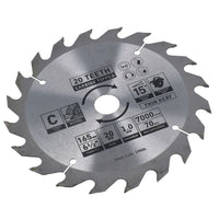 Circular Saw Blade 165mm x 16 / 20mm Mixed Teeth TCT Cutting Disc Wood