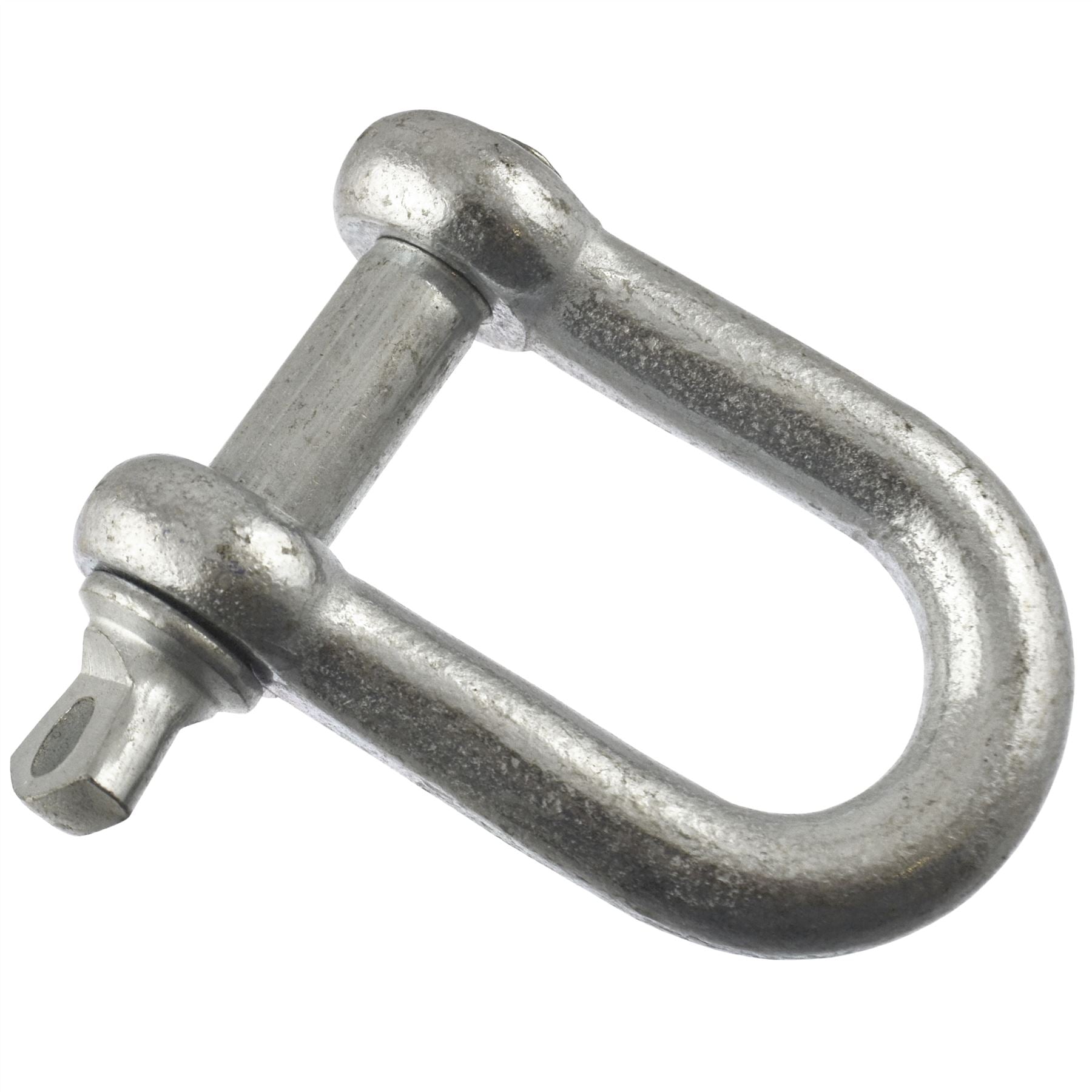 D Shackle Dee Link M6 - M12 Galvanised Steel Lifting Towing Rigging Pin Loop