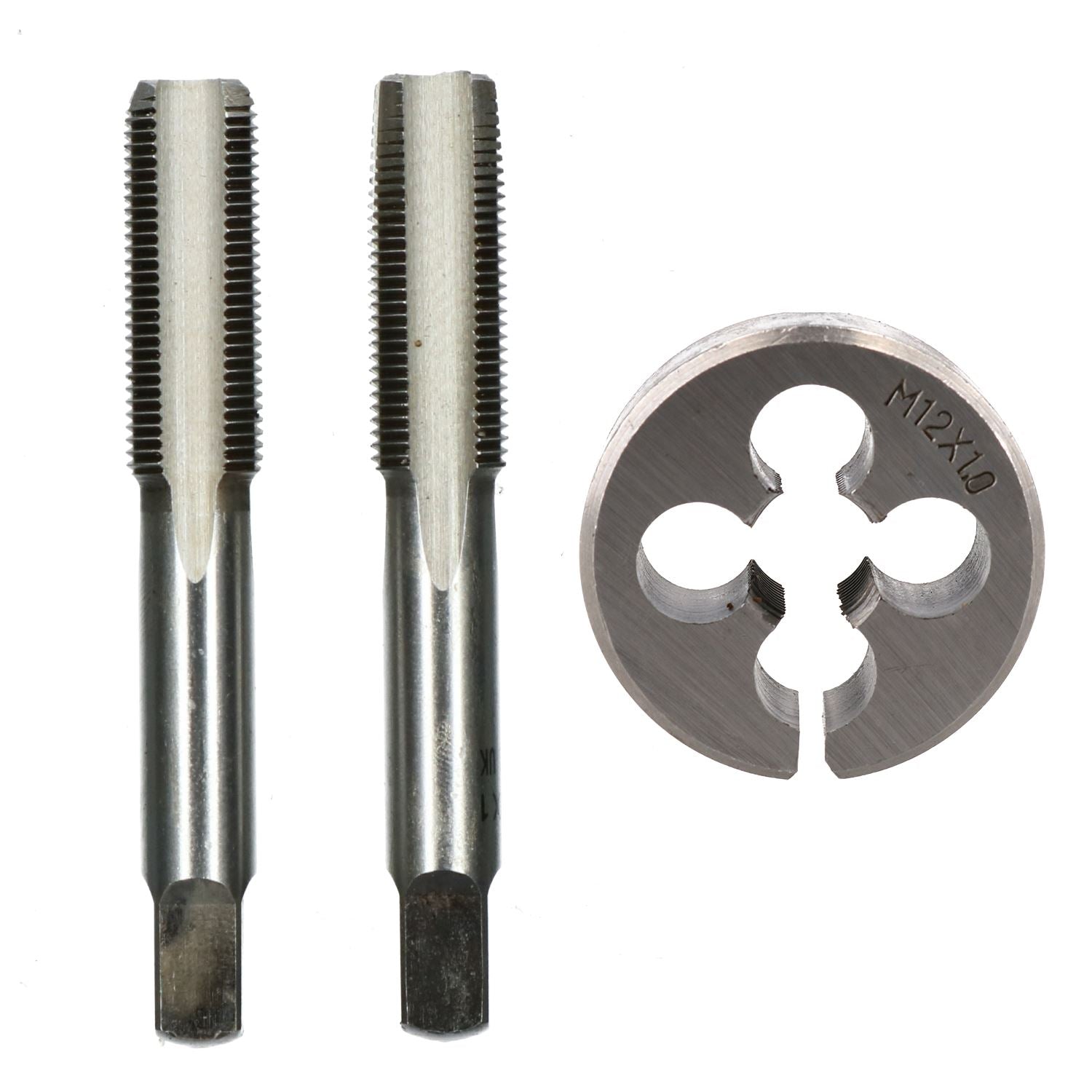 Metric Tap and Die Tungsten Steel Taper and Plug Set M2 - M18