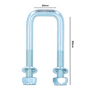 M10 U-Bolt N-Bolt 28mm x 80mm High Tensile for Boat Trailers