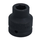 Metric Shallow Impact Impacted European Style Socket 3/4" Drive 6 Sided