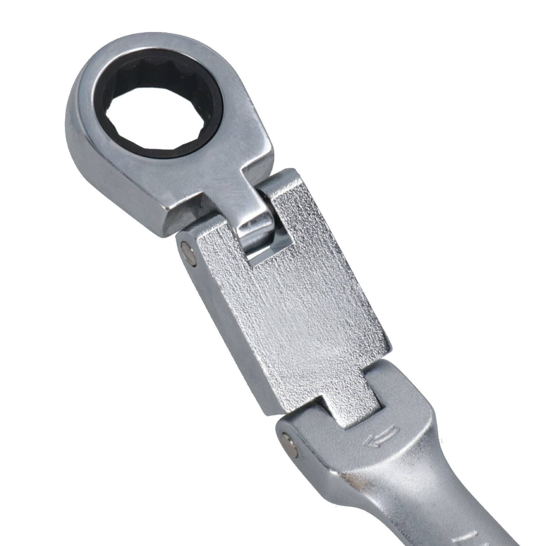 Metric Double Jointed Flexi Ratchet Combination Spanner Wrench 72 Teeth