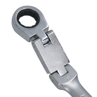 Metric Double Jointed Flexi Ratchet Combination Spanner Wrench 72 Teeth