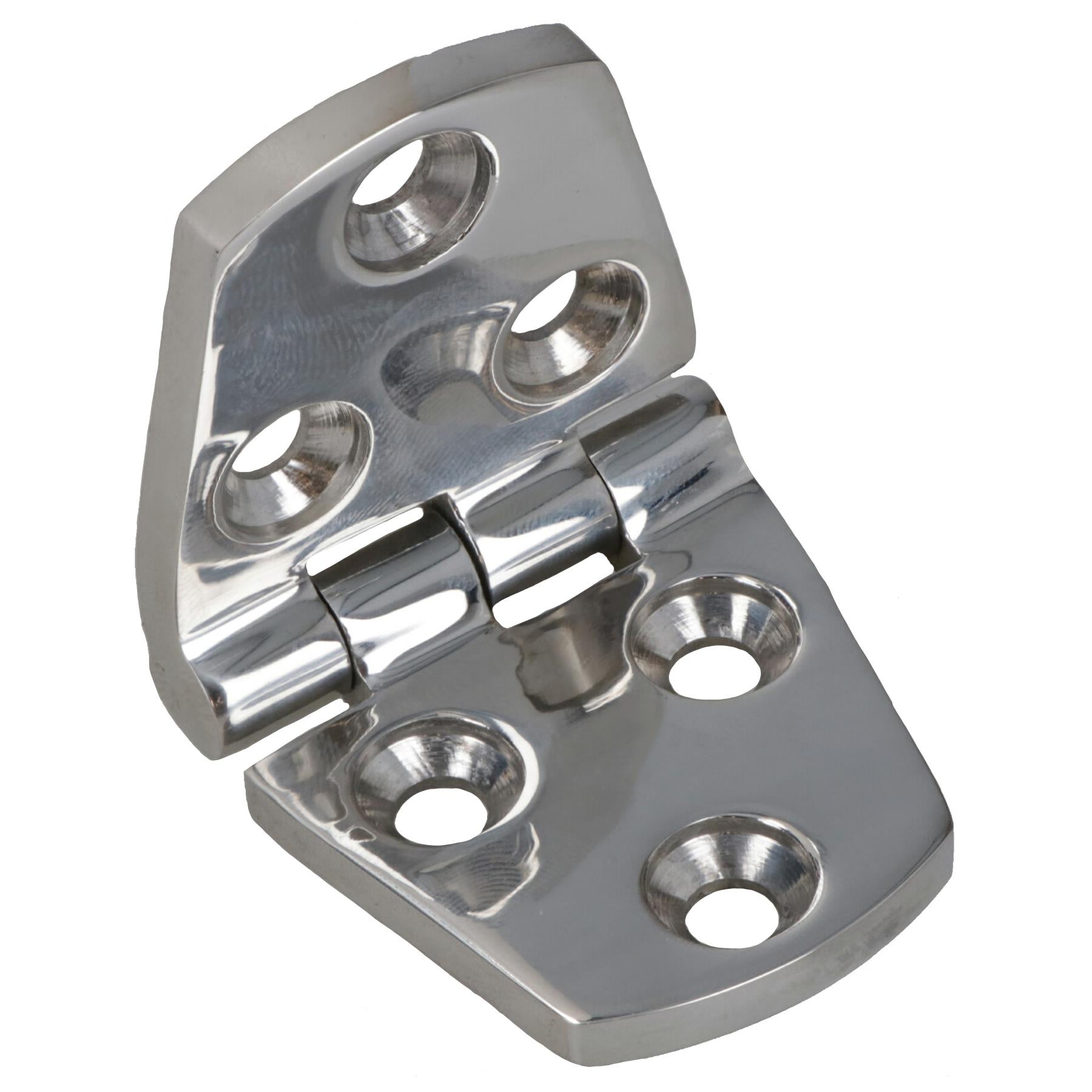 Polished Door Hinge Stainless Steel 76mm x 38mm 316 Marine Cabin Hatch