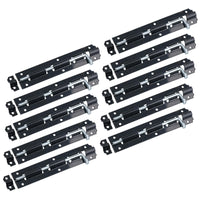 6” Jumbo Tower Bolt Sliding Shoot Bolt Latch Catch for Sheds Gates Doors