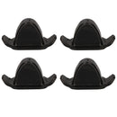 4 Rubber Bump Stop Single Twin Parabolic Leaf Springs for Ifor Williams Trailers