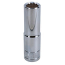 1/2" Drive Whitworth Double Deep British Sockets BSW 12 Sided Bi-hex