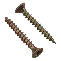 4mm x 30mm Countersunk Wood Chipboard Screw Fasteners PZ2 Drive