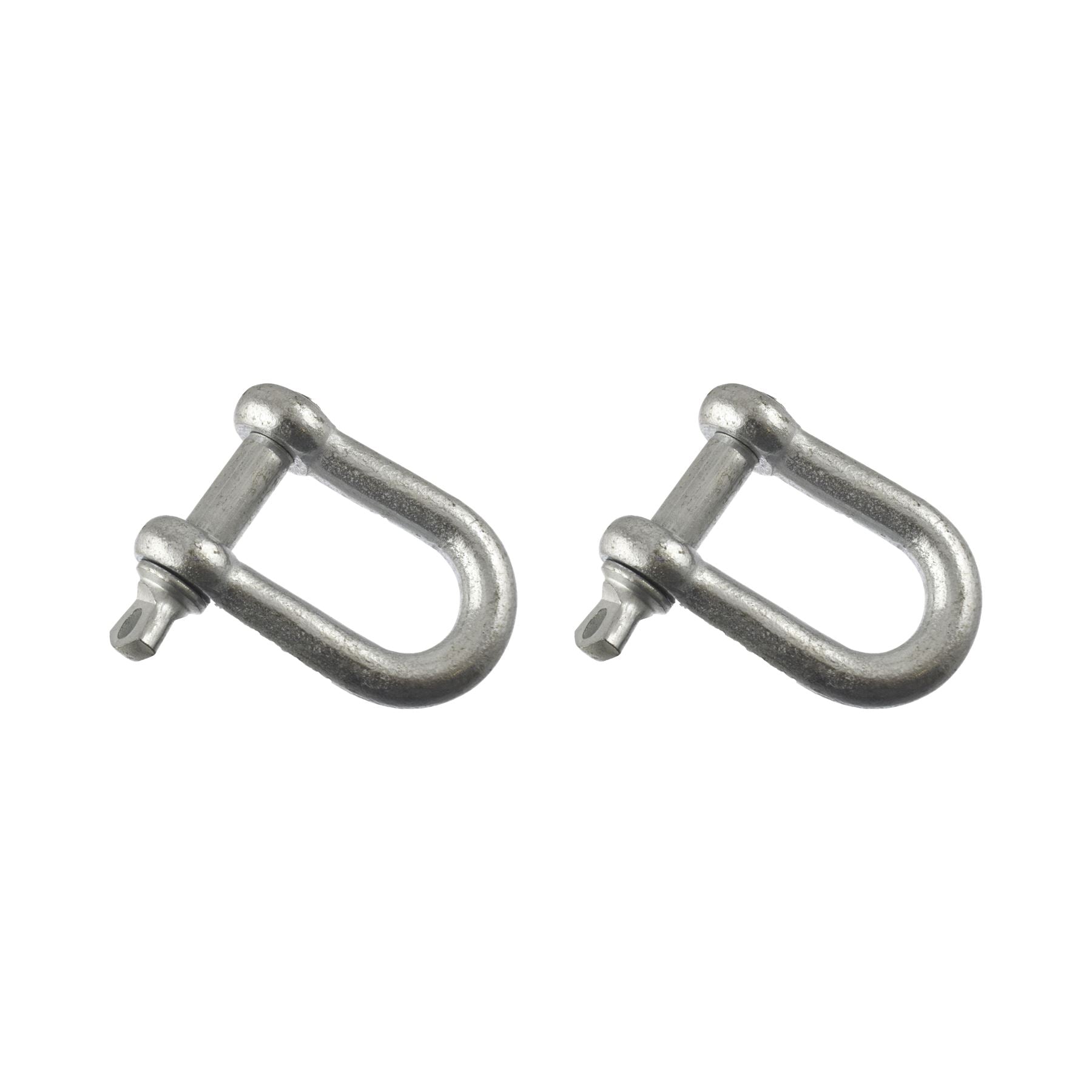 D Shackle Dee Link M6 - M12 Galvanised Steel Lifting Towing Rigging Pin Loop