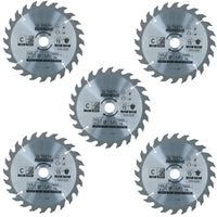 Circular Saw Blade 165mm x 16 / 20mm Mixed Teeth TCT Cutting Disc Wood