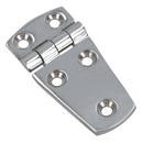 Polished Door Hinge Stainless Steel 76mm x 38mm 316 Long Marine Cabin Hatch