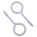 Screw Eye Hooks Fasteners Picture Curtain Hanger 18mm Hook 60mm Length