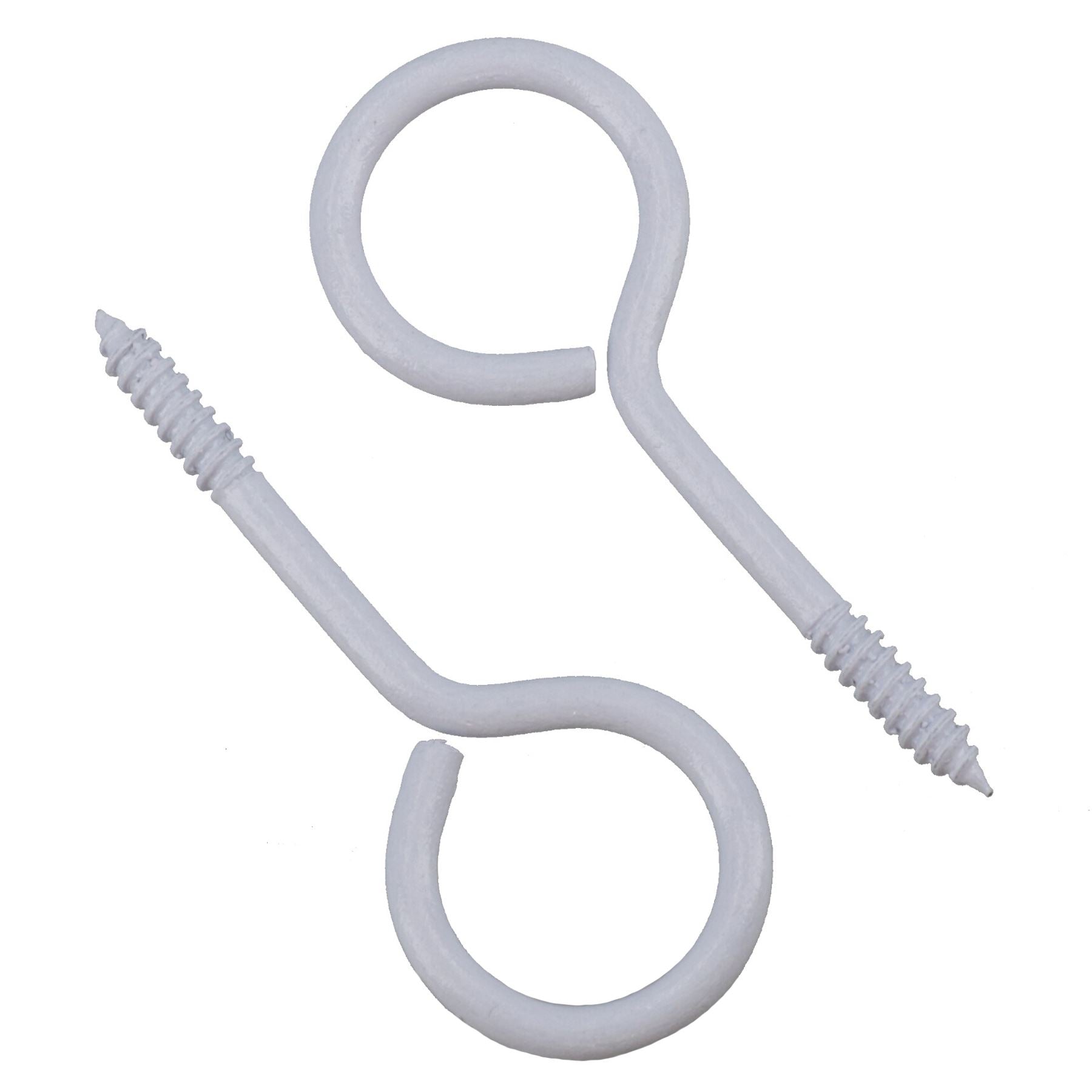 Screw Eye Hooks Fasteners Picture Curtain Hanger 18mm Hook 60mm Length