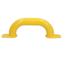 250mm Steel Safety Grab Pull Handle For Trailers Trucks Yellow Coated Finish