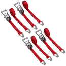 Ratchet Strap Stainless Steel Boat Trailer 3.7m 25mm Marine Grade Claw Hook