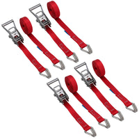 Ratchet Strap Stainless Steel Boat Trailer 3.7m 25mm Marine Grade Claw Hook