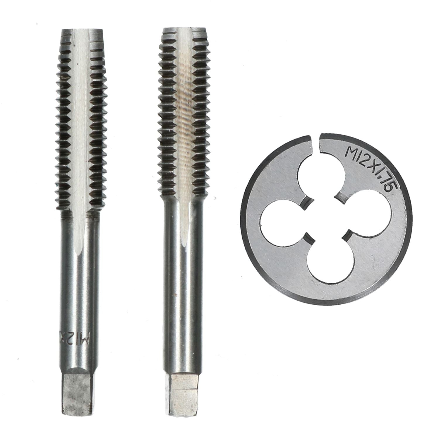 Metric Tap and Die Tungsten Steel Taper and Plug Set M2 - M18