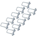 M10 U-Bolt 42mm x 110mm With Plates High Tensile for Boat Trailers