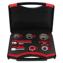 Ratchet Thread Die Holder Set 20mm 25mm 30mm & 38mm Dies 3/8in Drive Hex