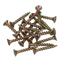 3.5mm x 25mm Countersunk Wood Chipboard Screw Fasteners PZ2 Drive