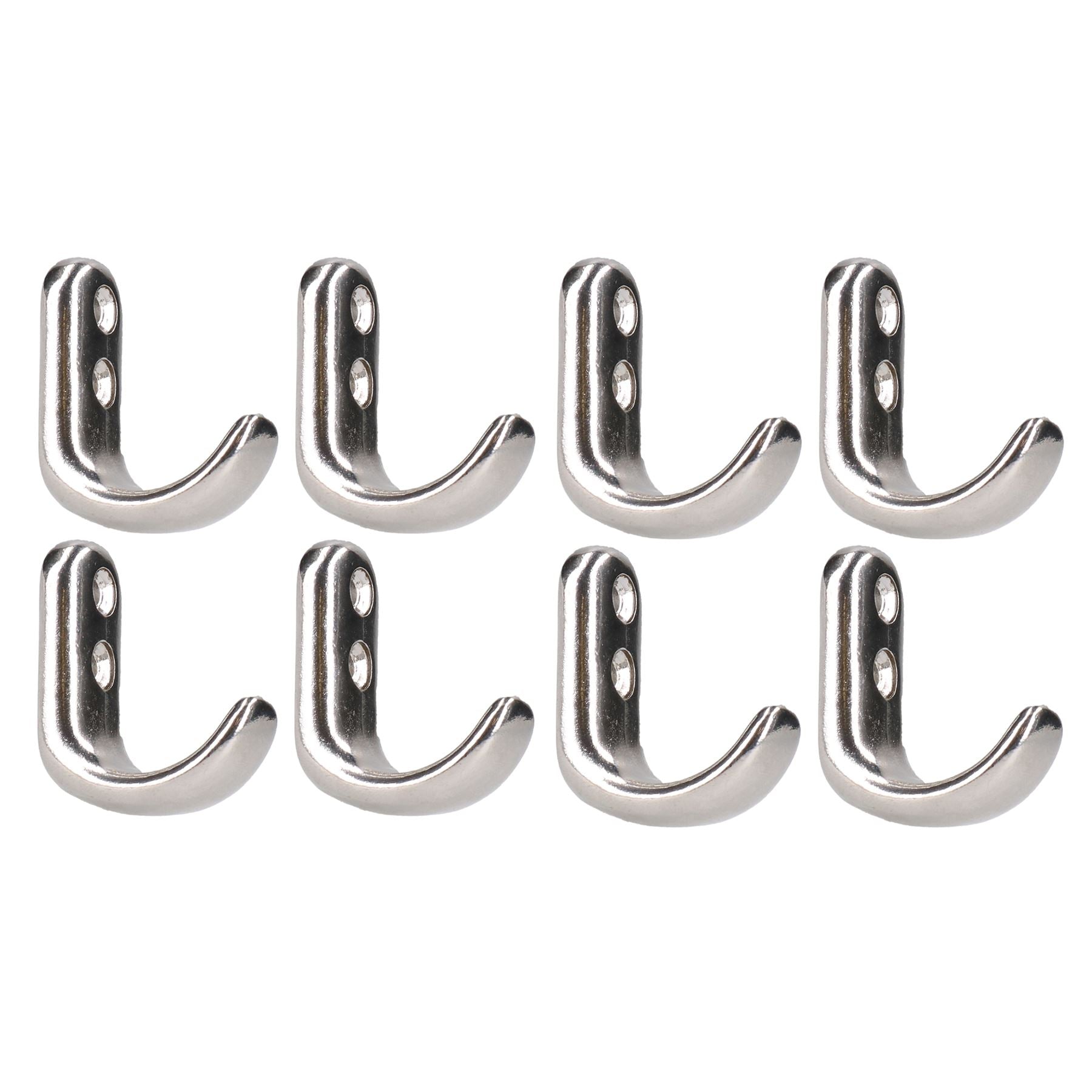 Stainless Steel Coat Hook 40mm by 31mm Polished Marine Grade 316