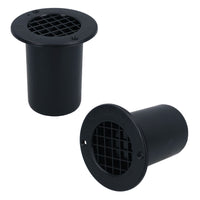Gas Drop Out Floor Vent 75mm Long Flange Caravan Van Conversion Motorhome