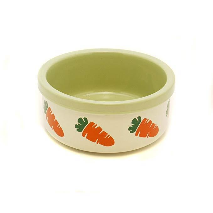 Small Aniamls Pet 5"/12.5cm Ceramics Food Water Bowl Dish - Assorted Colour